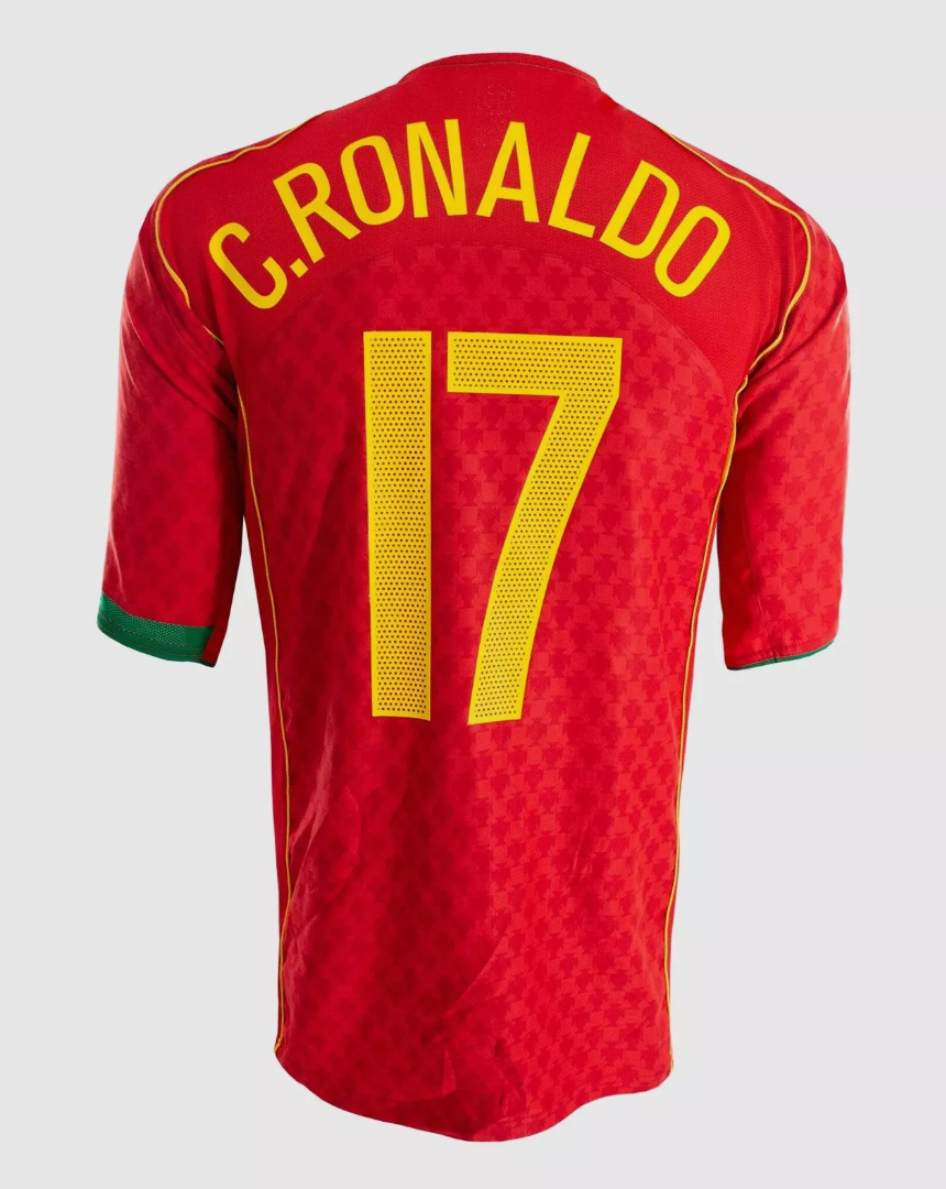 Portugal 2004 #17 C.Ronaldo
