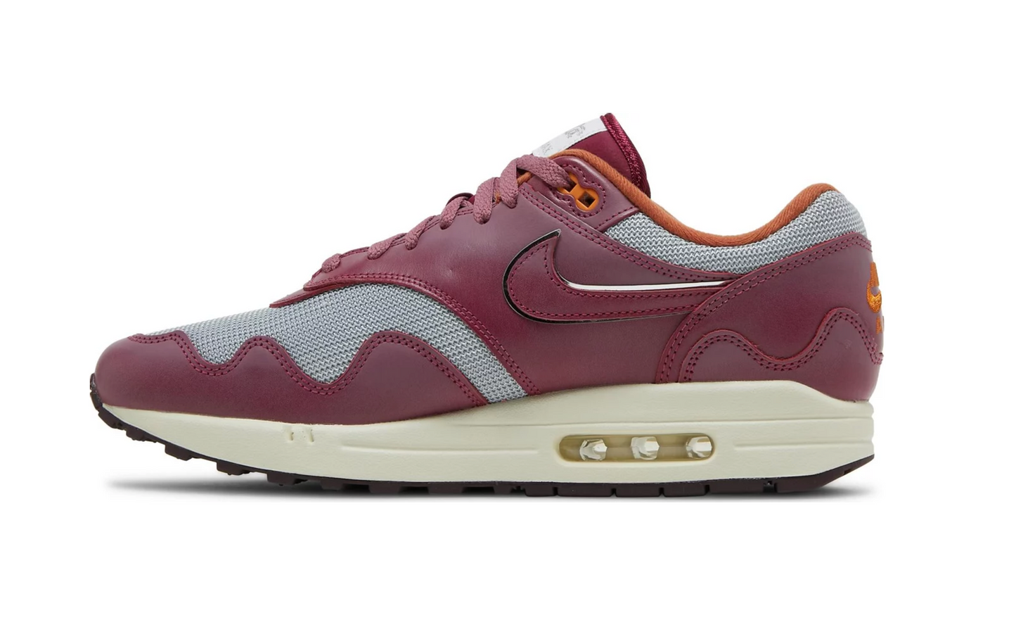 Patta x Air Max 1 'Rush Maroon'