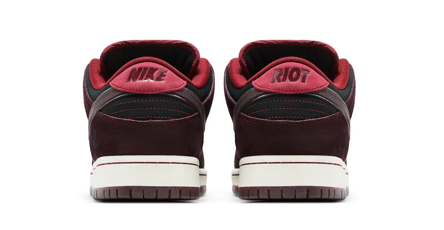 RIOT Skateshop x Dunk Low SB 'Mahogany Dark Beetroot'