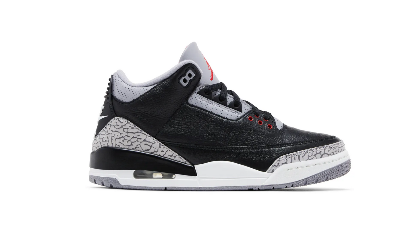 Air Jordan 3 Retro OG 'Black Cement' 2024