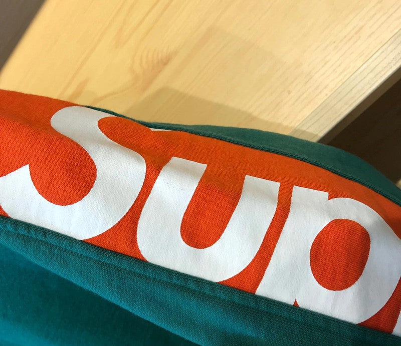 18 SS Letters Sleeve Hoodie - whatever on