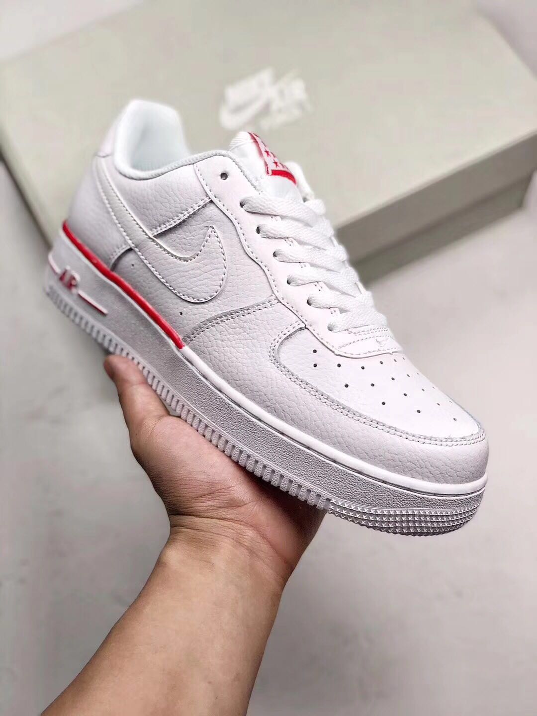 Aire Force 1 Classic with red - whatever on