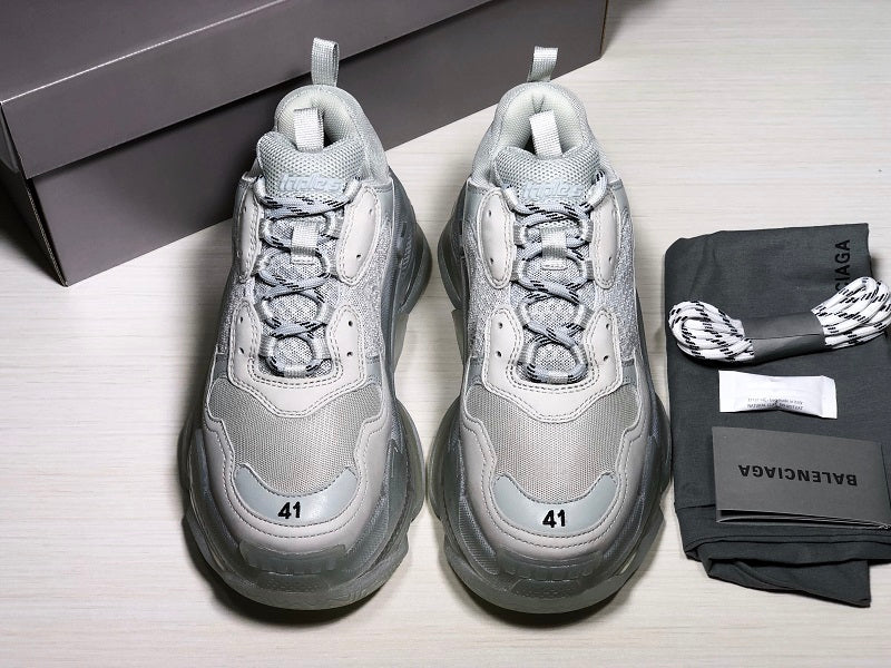 Triple s grey clear sole - whatever on