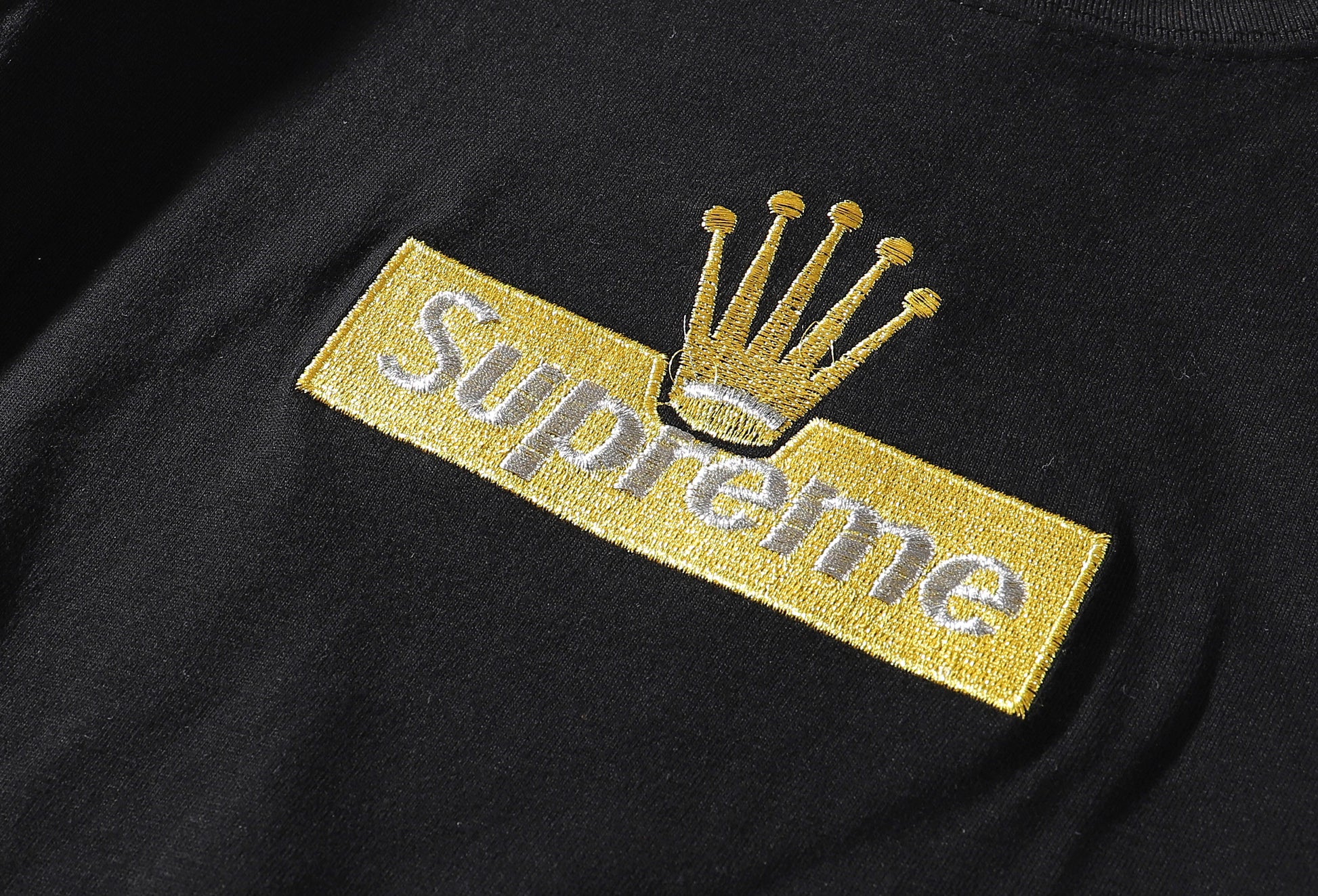 S Gold Logo Tee - whatever on