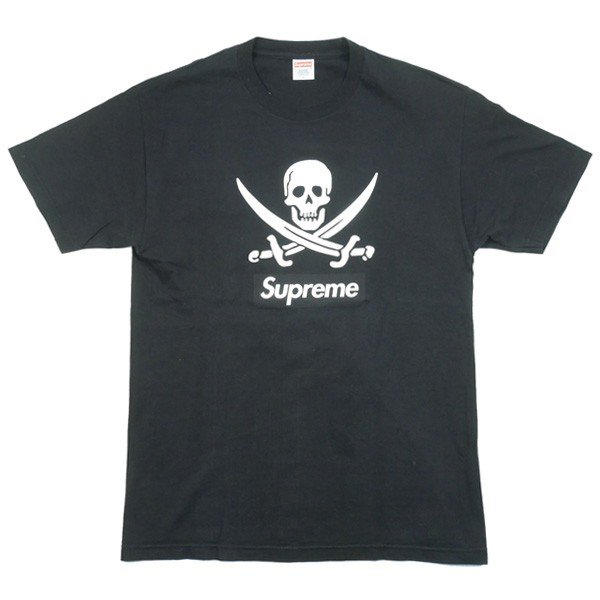 Box Sup x Neighborhood 06FW Skull Box Logo Tee - whatever on