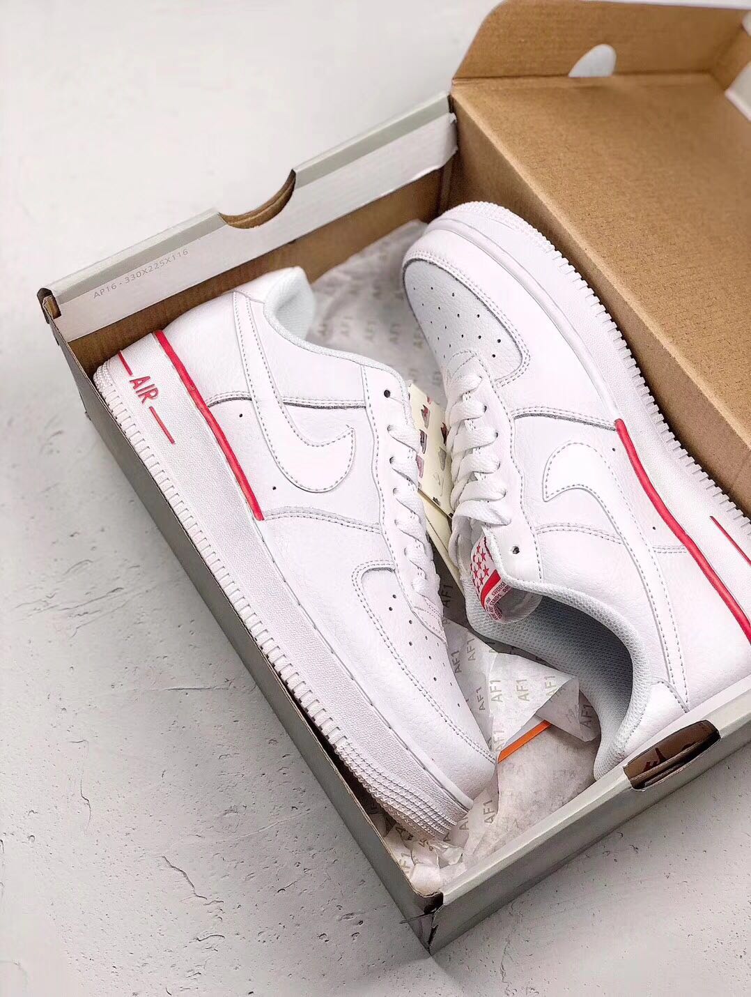 Aire Force 1 Classic with red - whatever on
