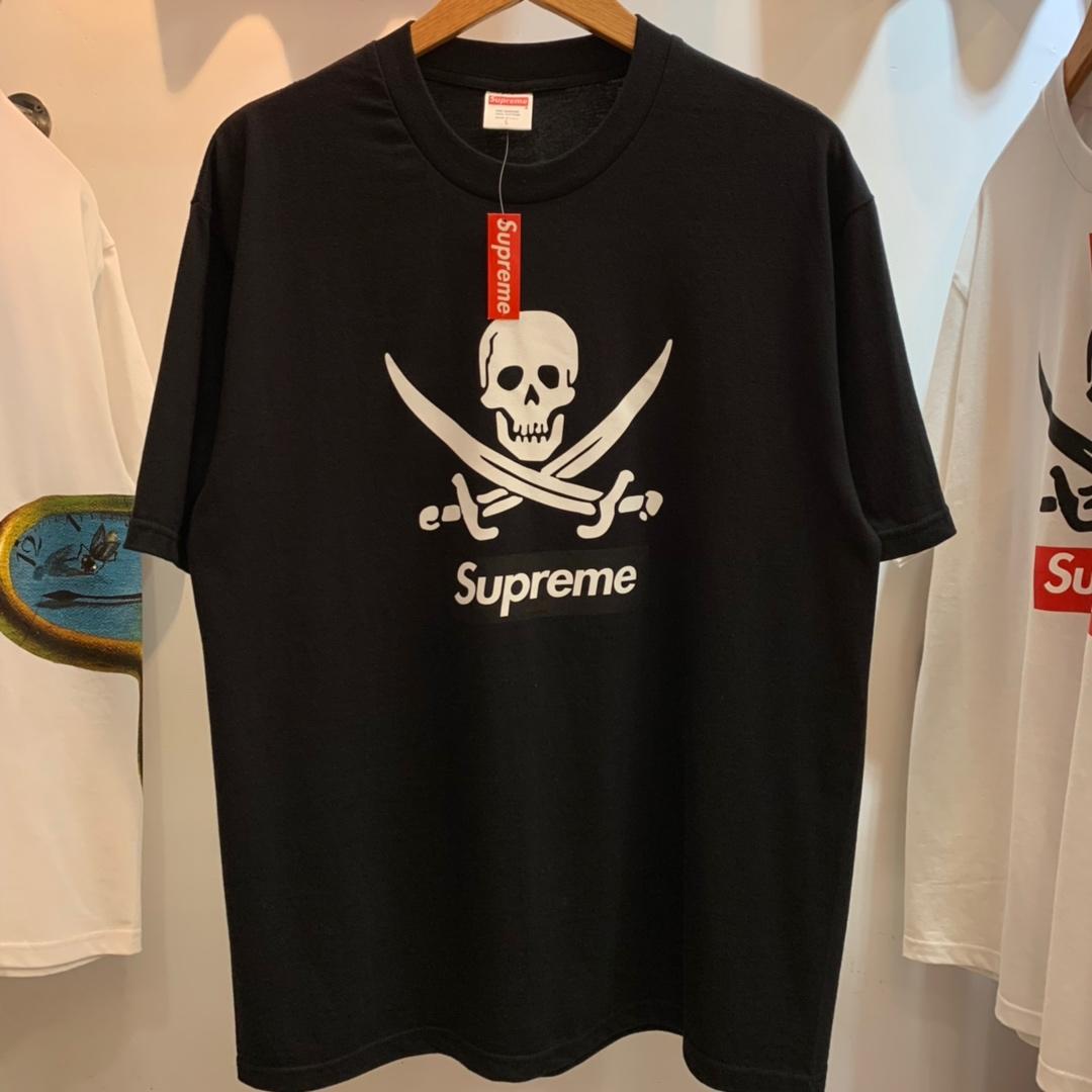 Box Sup x Neighborhood 06FW Skull Box Logo Tee - whatever on