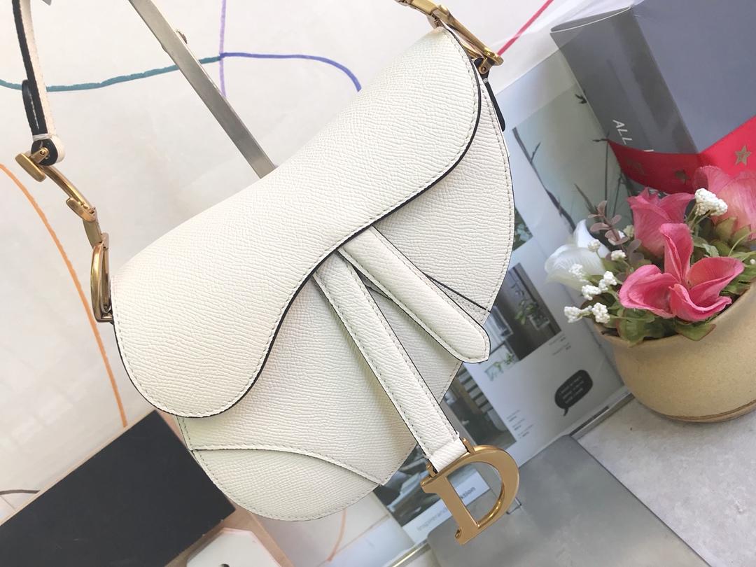 White Saddle Bag Mini