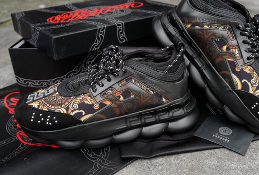 Gold Black Chain Reaction