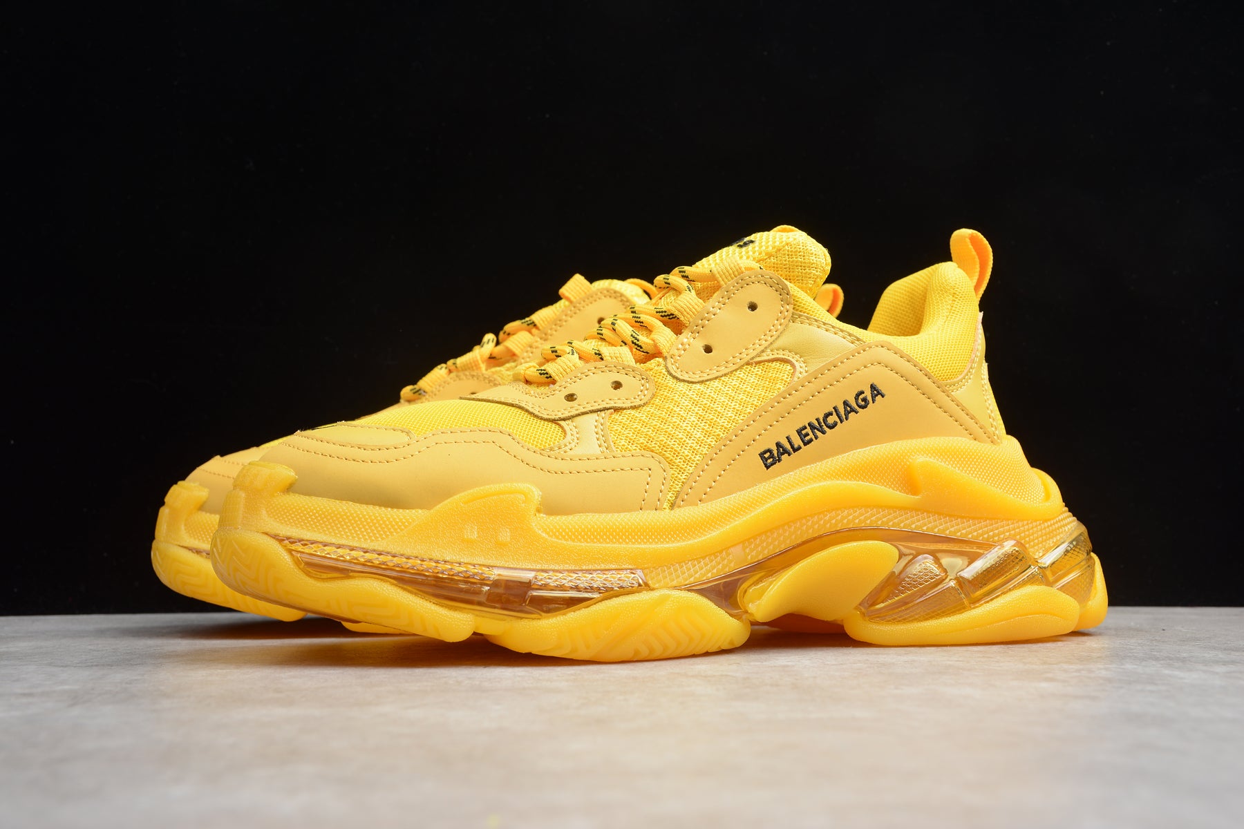 Triple s yellow clear sole - whatever on