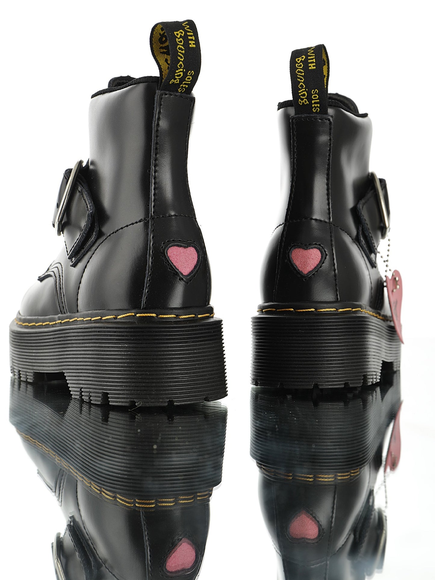 Lazy Oaf Buckle Boots - whatever on