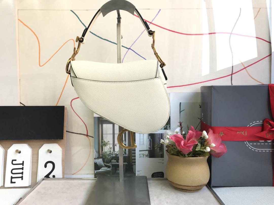 White Saddle Bag Mini