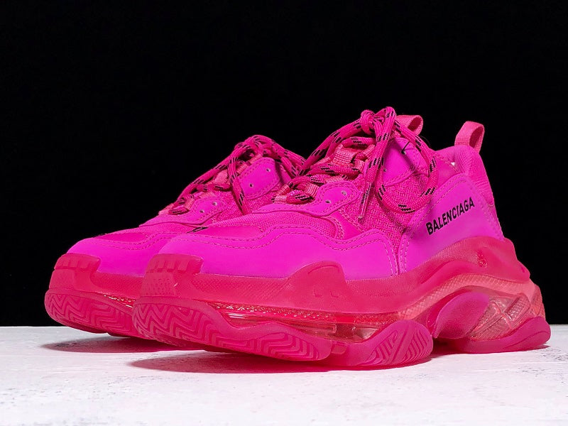Triple s pink clear sole - whatever on