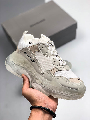 Triple s white clear sole - whatever on