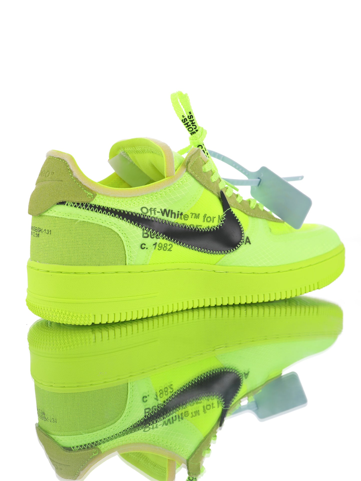 Off-White x Air Force 1 “Fluorescent green” - whatever on