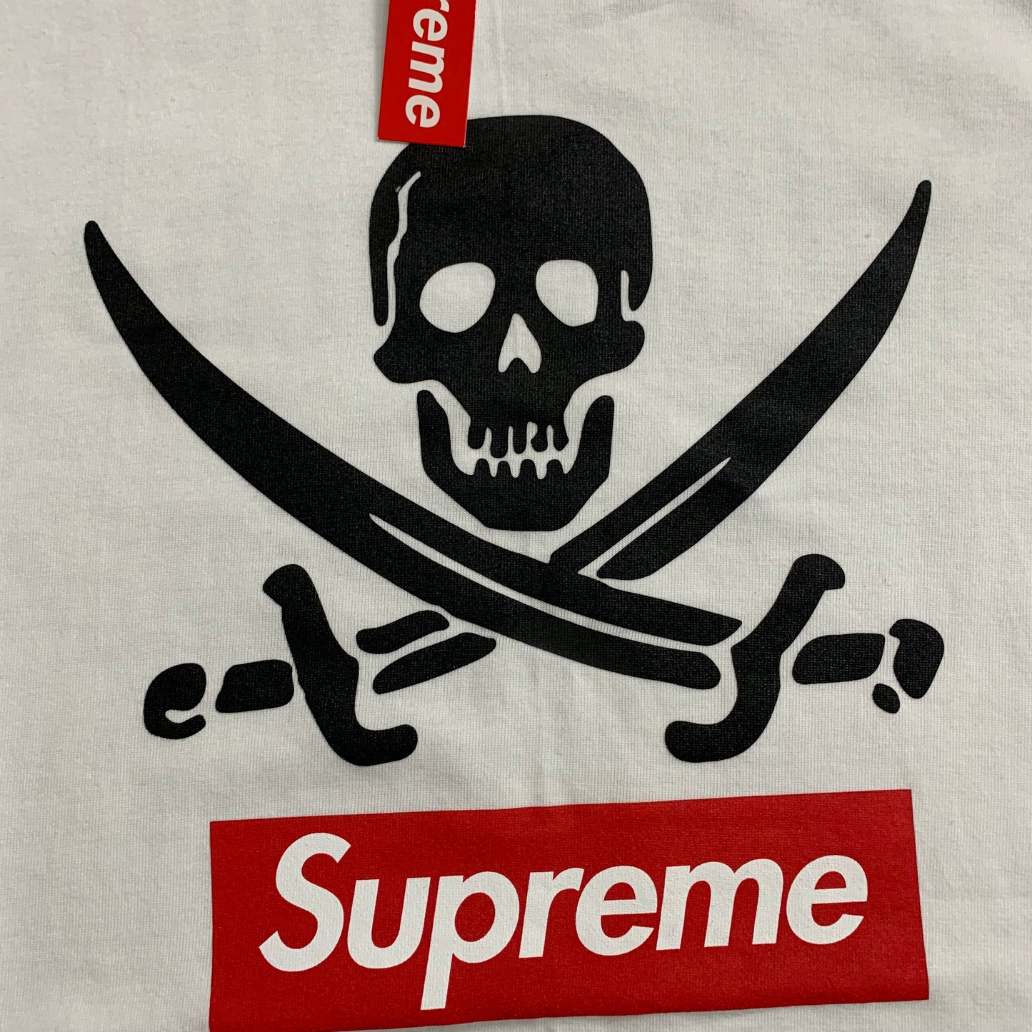 Box Sup x Neighborhood 06FW Skull Box Logo Tee - whatever on