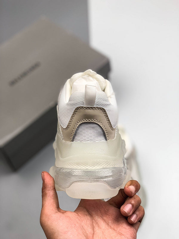 Triple s white clear sole - whatever on