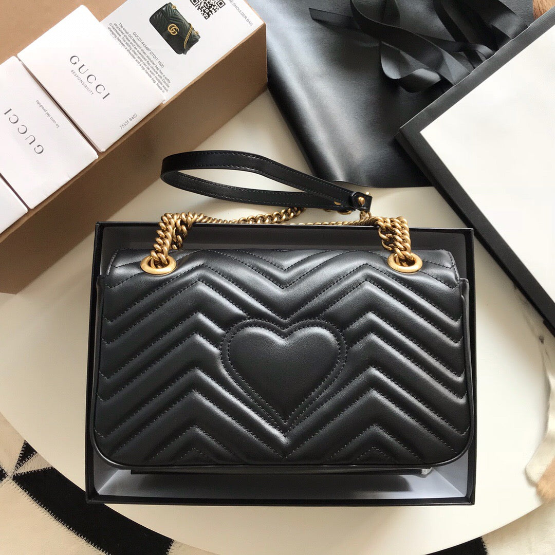 Marmont small matelassé shoulder bag