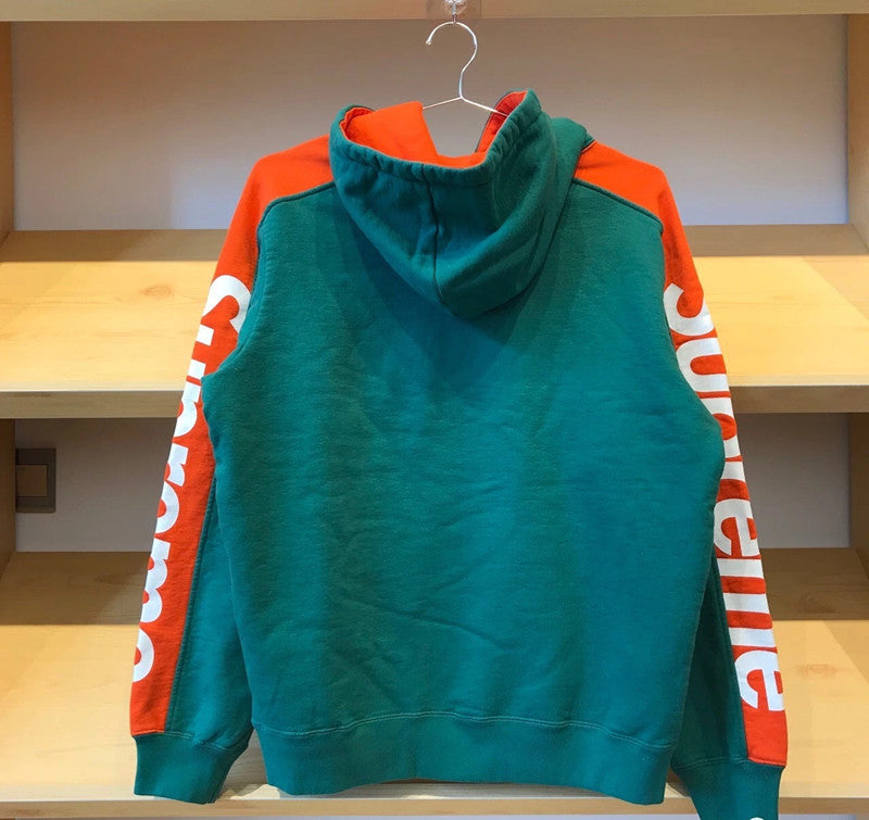 18 SS Letters Sleeve Hoodie - whatever on