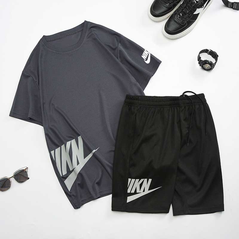 N Logo Tee And Shorts - whatever on