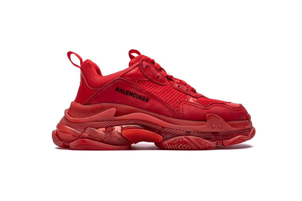 Triple s red clear sole - whatever on