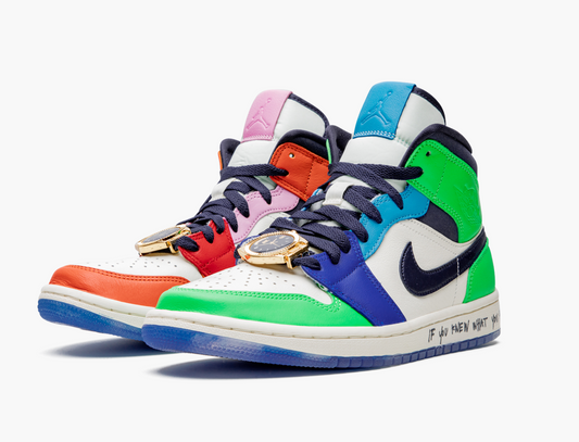 Air Jordan 1 Mid WMNS  “Melody Ehsani - Fearless” - whatever on