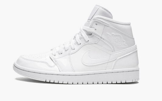 WMNS Air Jordan 1 Mid  “Triple White Patent Leather” - whatever on
