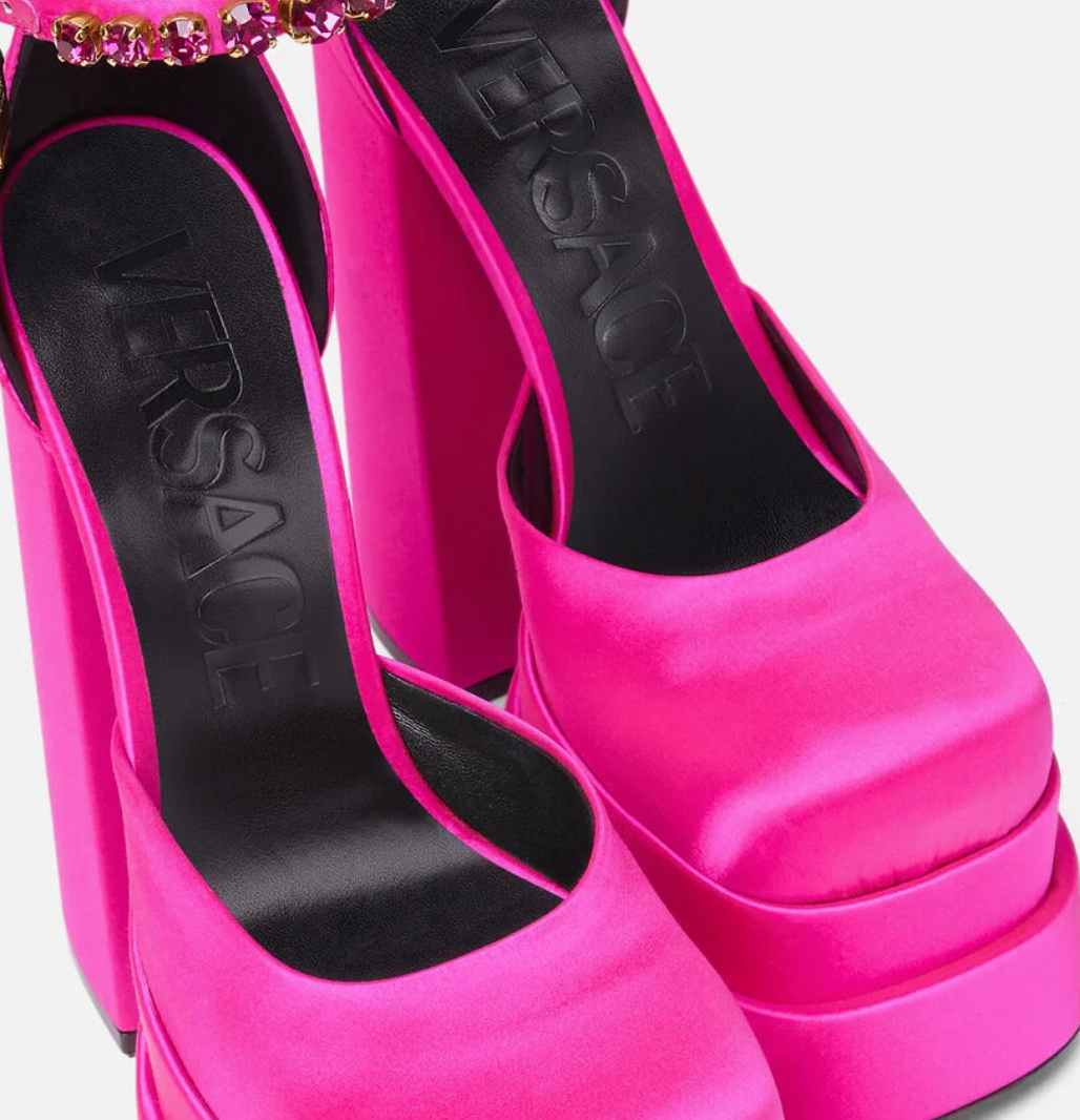 Versace high platform