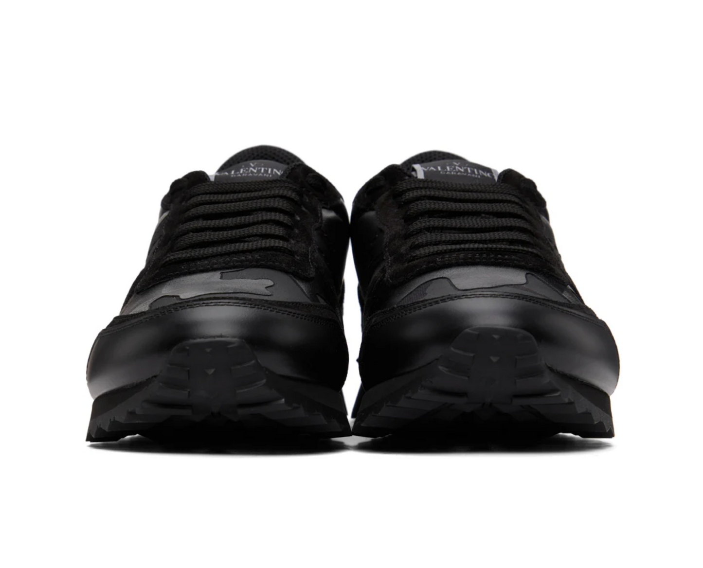 Valentino Black Camouflage Rockrunne