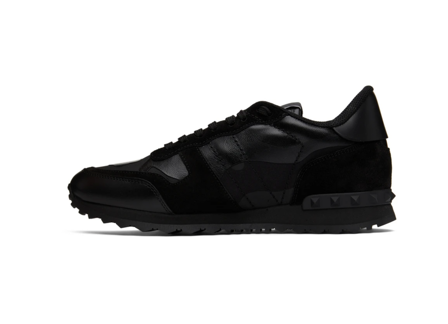 Valentino Black Camouflage Rockrunne