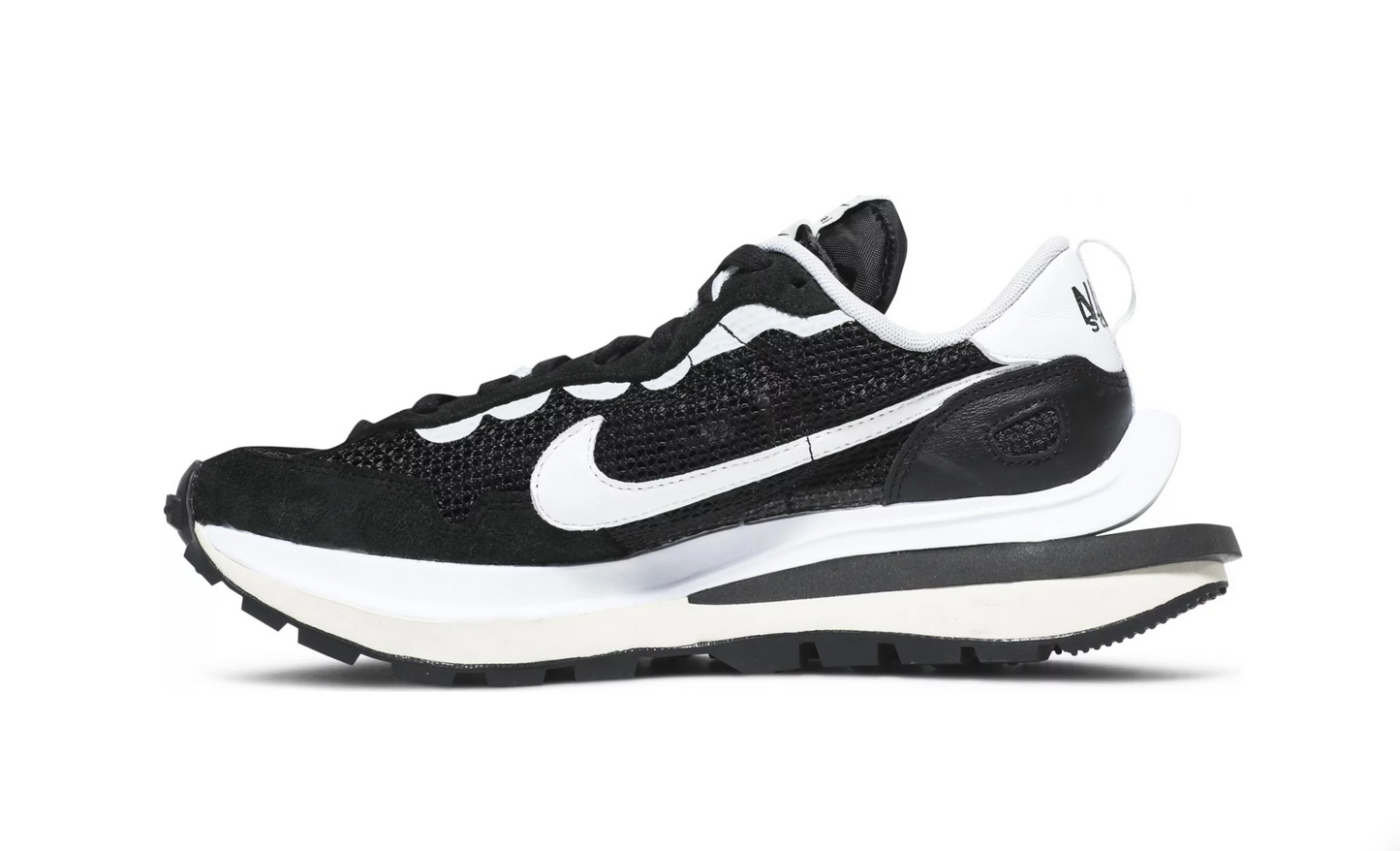 Sacai x VaporWaffle 'Black White'