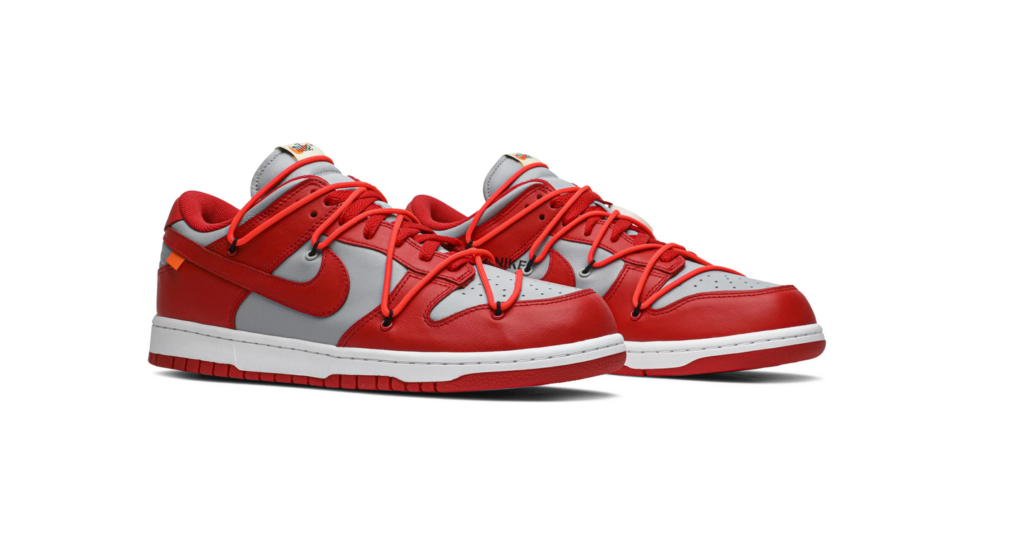 Off-White x Dunk Low 'University Red'