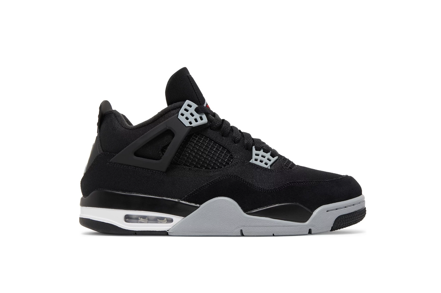 Air Jordan 4 Retro 'Black Canvas'