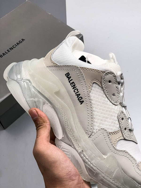 Triple s white clear sole - whatever on
