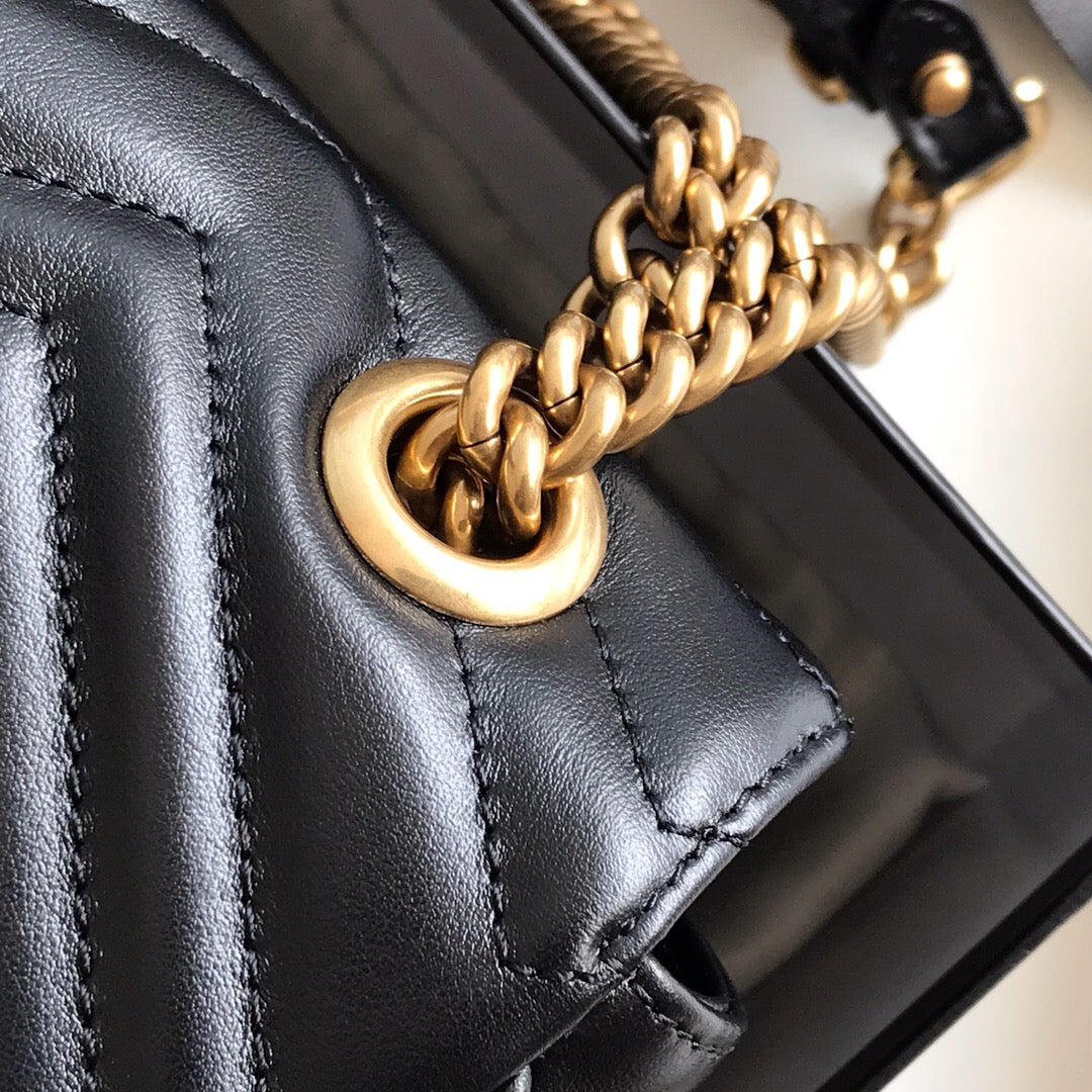 Marmont small matelassé shoulder bag