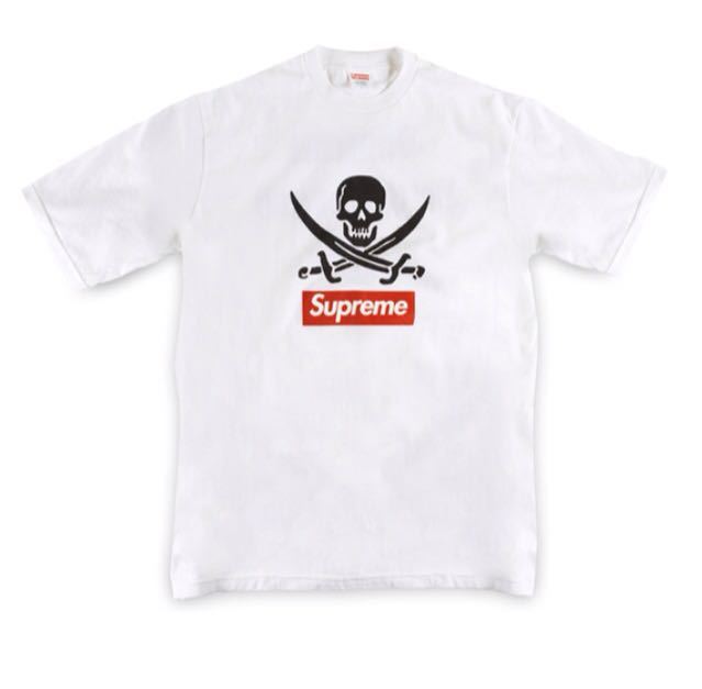 Box Sup x Neighborhood 06FW Skull Box Logo Tee - whatever on