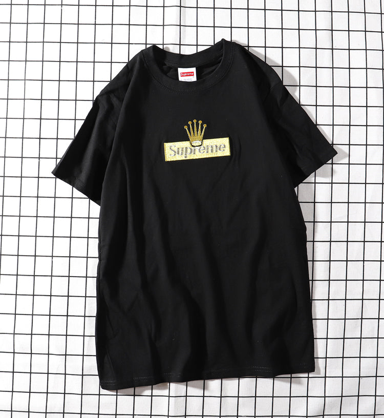 S Gold Logo Tee - whatever on