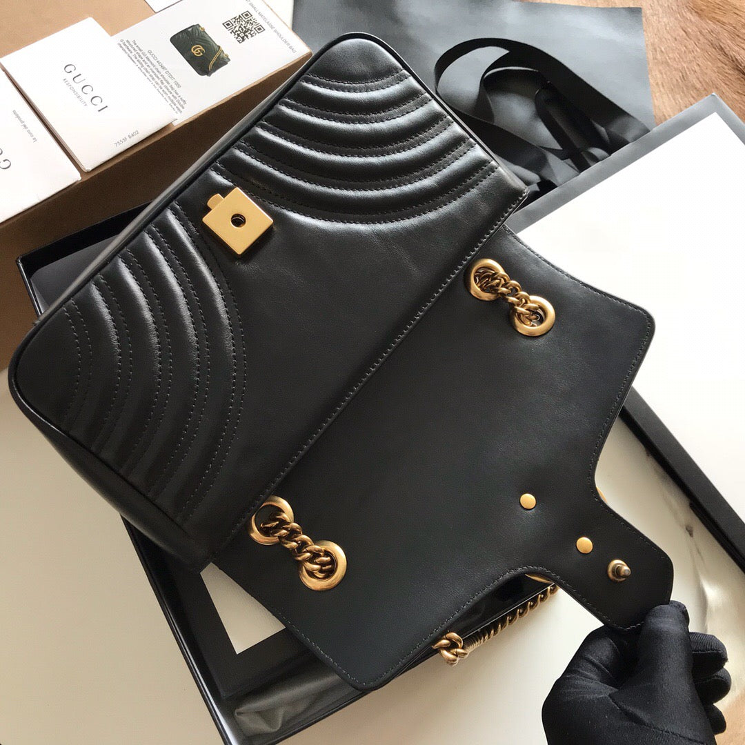 Marmont small matelassé shoulder bag
