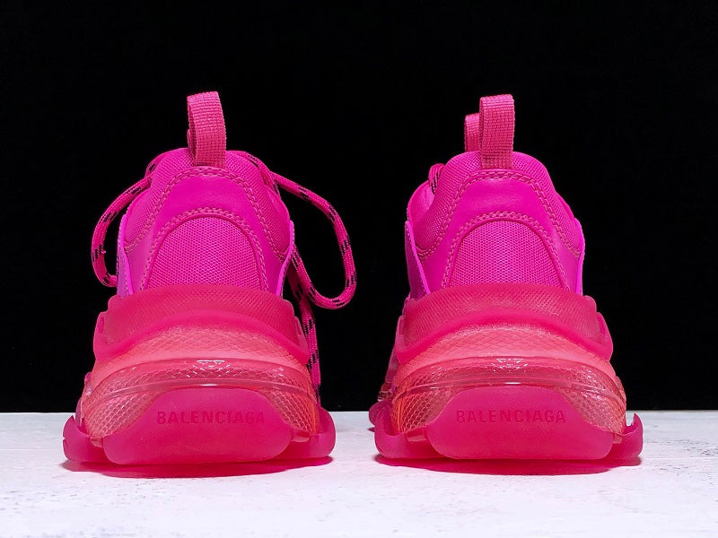 Triple s pink clear sole - whatever on