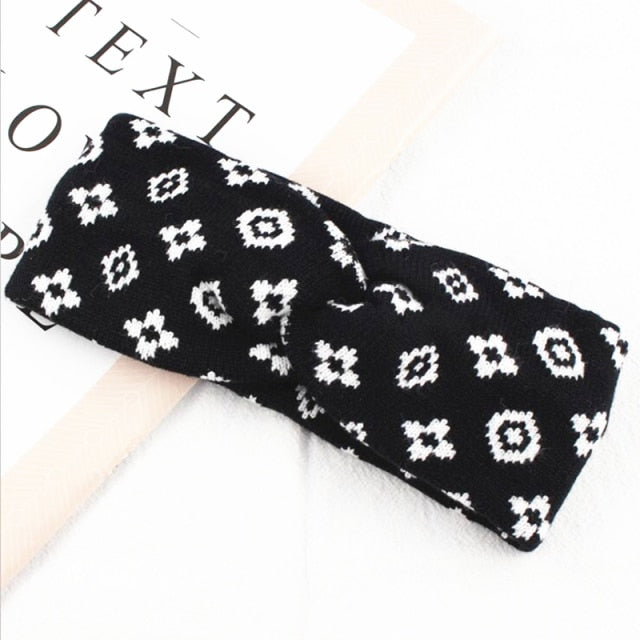 Luxury Brand Woolen Hairband