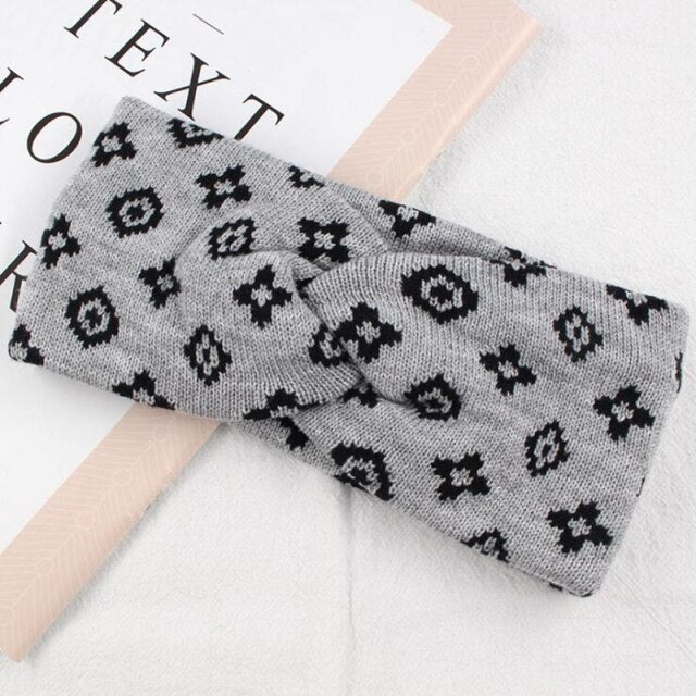 Luxury Brand Woolen Hairband