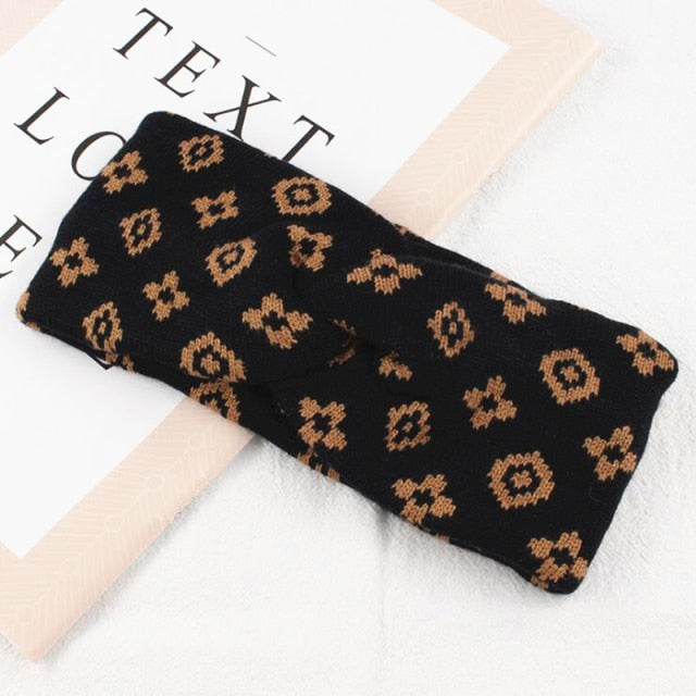 Luxury Brand Woolen Hairband