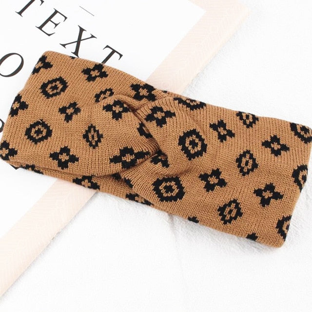 Luxury Brand Woolen Hairband