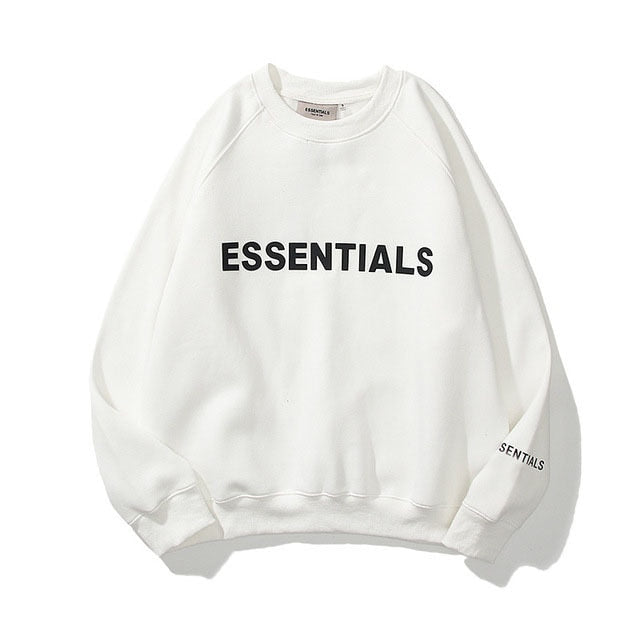 ESSENTIALS Hoodies Reflective Letters