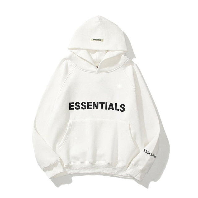 ESSENTIALS Hoodies Reflective Letters