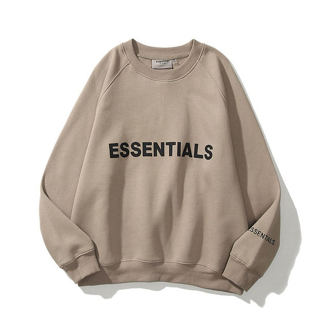 ESSENTIALS Hoodies Reflective Letters