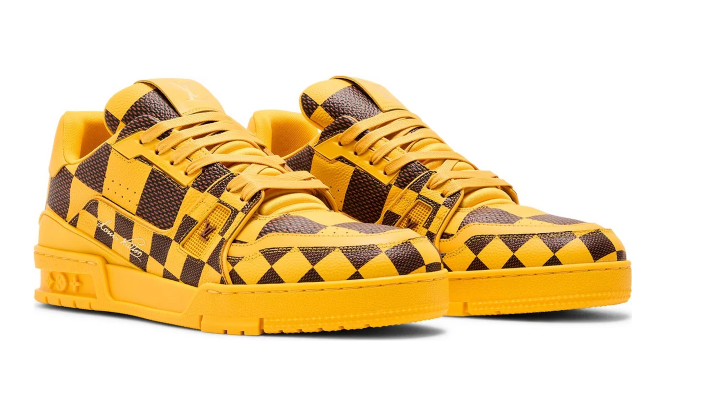 Trainer 'Damier Pop - Yellow'