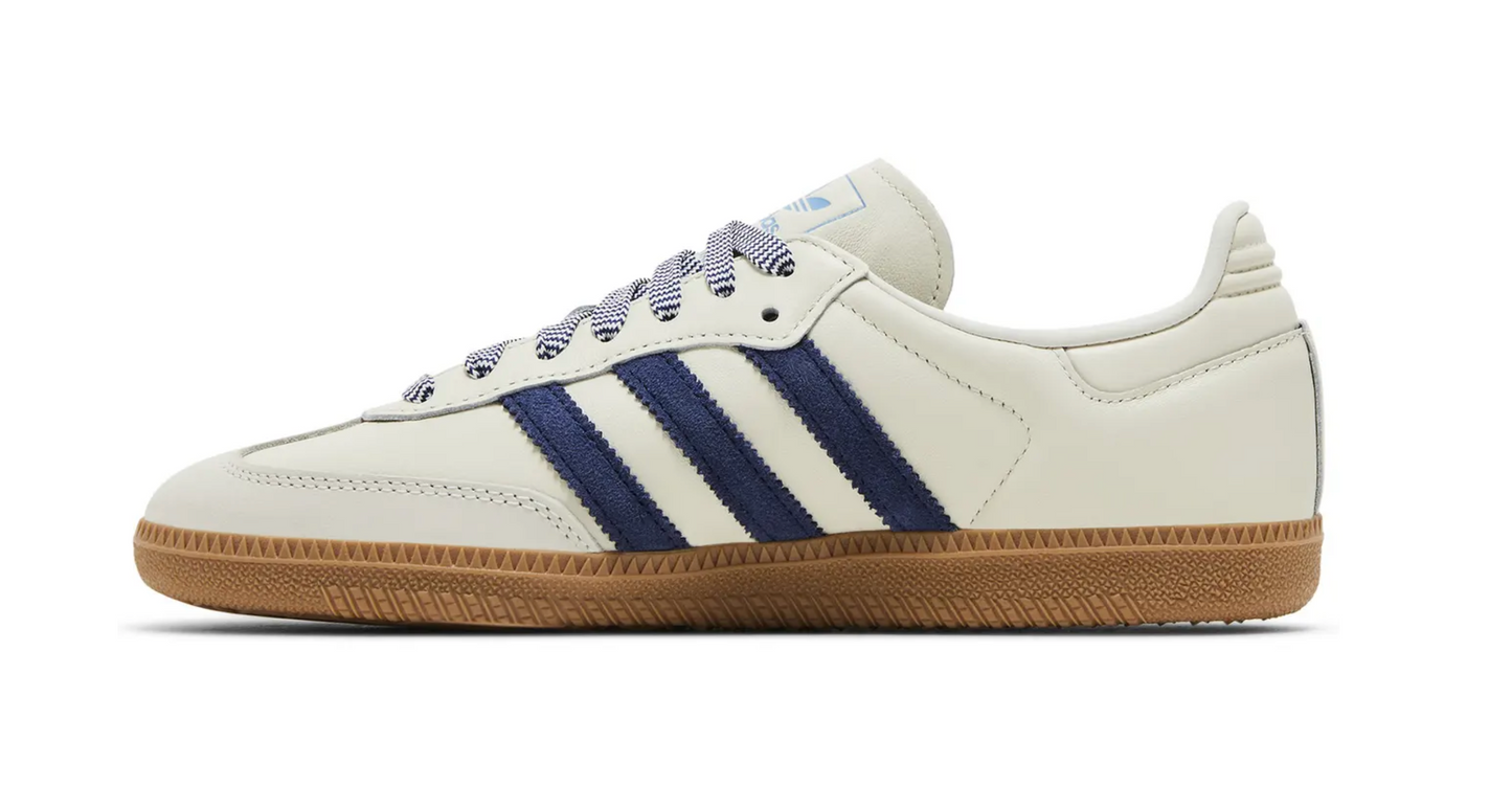 Wmns Samba OG 'Off White Dark Blue'