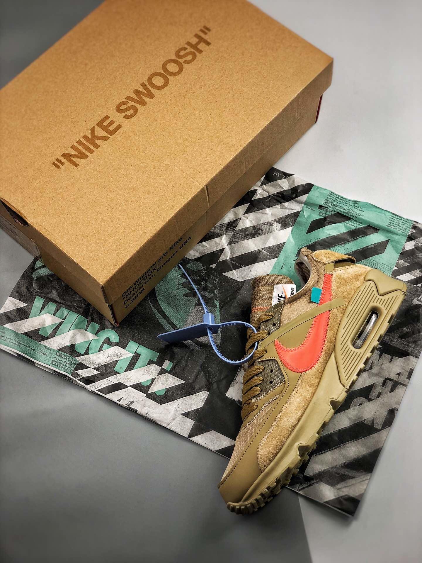 Off white air max 90 box on sale