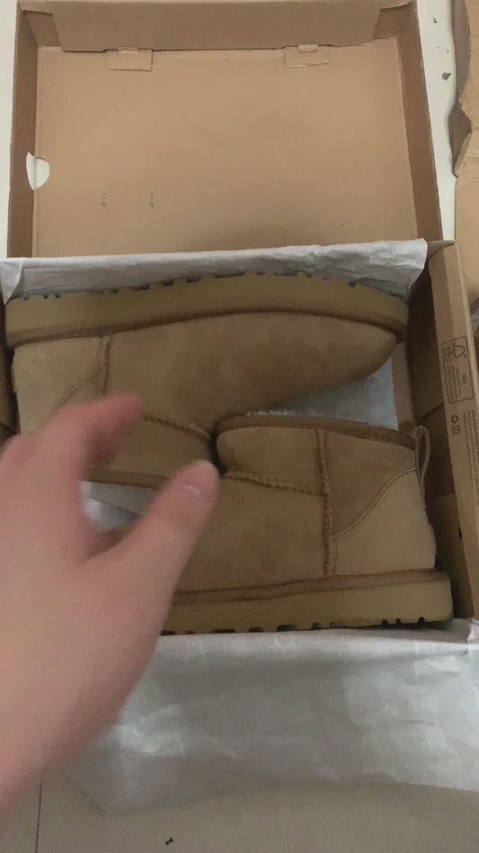 MINI BOOTS BROWN